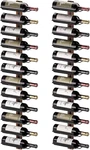 Stylish Wall-mounted Wine Rack For 24 Bottles Perfect Kitchen & Bar. Fixed Price $67.99.