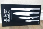 New Global Piece Kitchen Knife Set Japan G-291446 Bread Chef Utility Paring. Fixed Price $219.00.