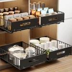 Mustorn 2 Pack Pull Out Organizer, Slide Drawers For Cabinets, Pe.... Fixed Price $80.79.