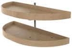 Rev-a-shelf 4WLS882-35-570 Wood Classics Double Tier 35" Half Maple. Fixed Price $453.99.