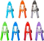 Kizmos Magnetic Multipurpose Bag Clips, Set Of 7, Multicolored - New. Fixed Price $14.49.