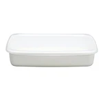 Noda Enamel Horo Rectangle Shallow Kitchen Container Size Wra-m Japan #LT3. Fixed Price $62.85.
