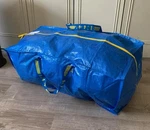 New Zippered Reusable Blue Laundry Travel Ikea Frakta Storage Bag Extra Large. Fixed Price $9.99.