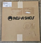 Rev Shelf SBVDT-2124-A-1 Small Almond Vanity Sink Base Drip Tray. Fixed Price $29.99.
