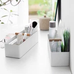 Yamazaki Tosca Slim Handle Storage Box, White Wood Accent (1856). Fixed Price $33.00.