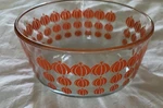 Pyrex Halloween Pumpkins 4 Cup Glass Bowl- No Lid. Fixed Price $19.99.