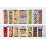 The Home Edit 3-PC Canister Set Bpa Microwave, Freezer & Dishwasher Safe. Fixed Price $30.00.