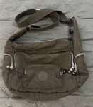 Kipling Gabbie Crossbody Bag Womens Brown Nylon Multi-pocket. Fixed Price $39.95.