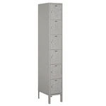 Salsbury Tier Box Style 12IN W 6FT H 18IN Unassembled Standard Metal Locker. Fixed Price $408.42.