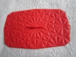 Get It Right Orange Silicone Lid 7" X 11" Reusable Bpa Free Bowl Cover Ship. Fixed Price $14.49.