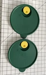 Tupperware 2649A Replacement Lids Only Dark Green Rock Serve Vented 7. Fixed Price $12.00.