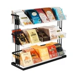 Jackcube Design Tea Bag Organizer Steel And Acrylic 3 Tier 15 Compartment T.... Fixed Price $44.55.