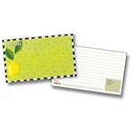 Labeleze Recipe Cards With Protective Covers 4 X 6 - Lemon. Fixed Price $10.99.