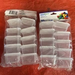 Sure Fresh Storage Containers With Lids Plastic Mini Rectangle Reusable 2 Packs. Fixed Price $9.49.
