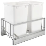 Rev-a-shelf 5349-18DM-2 Contemporary 14-3/4"W 35 Quart Pull Out White. Fixed Price $391.99.