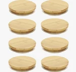 Bamboo Wooden Mason Jar Lids Regular Mouth, Eco Friendly - Fits Standard Size.... Fixed Price $24.39.