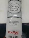 Con-tact Brand Luxury Fabric Top Shelf Drawer Grip Liner, 18" 4'. Fixed Price $18.00.