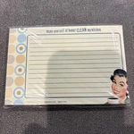 Ephemera Retro Recipe Cards - 4 X 6 30 Count New & Sealed. Fixed Price $5.99.