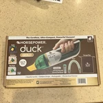 Horsepower Duck Vacuum Gold Edition With Upgraded Battery, As-seen-on-tv. Fixed Price $36.44.