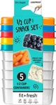 Fit Fresh 1/2-CUP Snack Set Condiment & Salad Dressing Containers Reusable. Fixed Price $18.51.