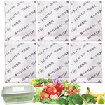 6 Pack Produce Refills Kit For Oxo Greensaver Keepers And Crisp.... Fixed Price $17.86.