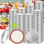 Canning Lids 120PCS Regular Mouth Mason Jar Bands Split-type .... Fixed Price $40.53.
