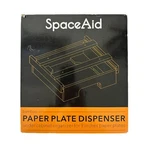 Spaceaid Bamboo Paper Dispenser For 9-INCH Plates Under Cabinet New. Fixed Price $24.99.