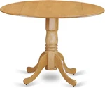 East West Furniture Dublin Modern Kitchen Table - Round Dining Top. Fixed Price $218.59.