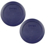 Pyrex 7200-PC Blue Plastic Storage Replacement Lid Cover, Made In Usa (2-PACK). Fixed Price $10.59.