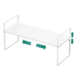 Suzlon Expandable Cabinet Shelf Organizer Rack, Stackable Kitchen Counter Sto.... Fixed Price $88.38.