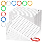 600 Pcs White Index Cards Ruled, 3 5 Inches Flash With Ring, Note Car.... Fixed Price $15.76.