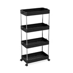 Spacekeeper Storage Cart 4 Tier Mobile Shelving Unit Organizer Rolling Utilit.... Fixed Price $56.01.