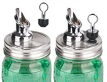 Free Flow Spout Mason Jar,for Regular Mouth Size 70MM Lid.... Fixed Price $22.17.