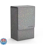 Boltquan Pearlized Grey Tarot Card Holder With Black Interior F. Fixed Price $27.99.