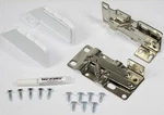 Rev-a-shelf 6542-97-4 Slim Line Hinges And End Caps For White. Fixed Price $8.64.