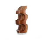 Nambe Vie Wine Rack Elegant 4-BOTTLE Holder Made Of Acacia Wood With Allo.... Fixed Price $162.48.