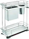 Rev-a-shelf 5322KB-BCSC-9 Contemporary 10-1/4"W Soft Close Two Grey. Fixed Price $684.06.