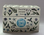 Vtg Metal Box Family Circle Favorite Test Kitchen Ohio Art With Recipes. Fixed Price $18.99.