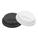 Uxcell 2 Pcs Silicone Lids For Glass Cup, 3" 3.7" Od White/black. Fixed Price $14.99.
