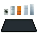 Mini Fridge Silicone Mat With Raised Edge 23.6''X23.6''X0.5'',UNDER Washi. Fixed Price $24.99.