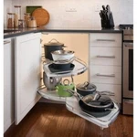 Hafele Kessebohmer Lemans Ii 2-SHELF Lazy Susan Set Blind Corner Cabinet Stora. Fixed Price $699.49.