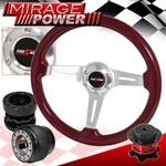 Quick Release + Extender For 03-15 Accord Red Wood Deep Dish Steering Wheel. Fixed Price $104.99.