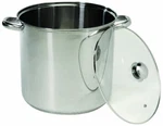 Brand New Excelsteel Stainless Stockpot Encapsulated Base, 20 Qt W/ Lid. Fixed Price $59.87.