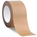 6 Rolls 2"X55 Yard Self-adhesive Kraft Paper Carton Box Sealing Packing Tape. Fixed Price $25.95.