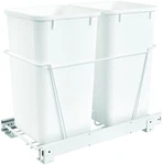 Rev-a-shelf RV-15PB-2 Classic 11-3/4"W Steel Frame Double Pull White. Fixed Price $103.99.