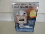 New Himalayan Crystal Salt Night Light Creative Concepts Calming Amber Glow. Fixed Price $12.99.