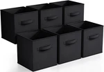 Sorbus Cubes 6 PACK,11 Inch,black,fabric,foldable,storage.. Fixed Price $17.06.