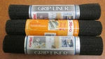 (3) Con-tact Non-adhesive Shelf Cabinet & Drawer Liner Fabric Black 12" X 5FT. Fixed Price $17.99.