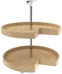 Rev-a-shelf 4WLS942-2433-52 Wood Classics Double Tier 24" Pie Maple. Fixed Price $312.09.