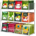 Beygorm Acrylic Tea Bag Organizer For 216 Packets, No Assembly Required, .... Fixed Price $58.52.